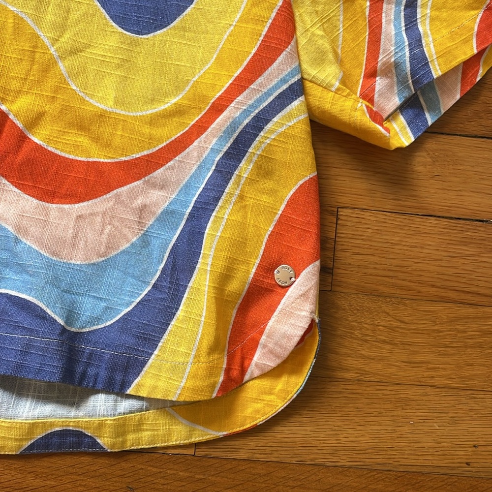 roxy button up top - Picture 3 of 4
